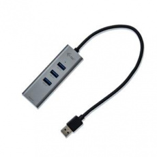 i-Tec USB3.0 HUB 3port Metal + Gigabit Ethernet adaptér, 1x USB na RJ-45 i-Tec USB3.0 HUB 3port Metal + Gigabit Ethernet adaptér, 1x USB na RJ-45