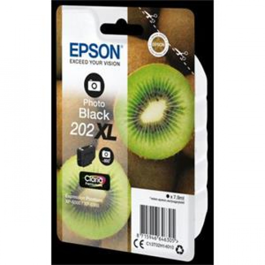 EPSON cartridge T02H1 photo black XL (kiwi)