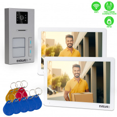 EVOLVEO DoorPhone 20-2W - 2 drátový videotelefon s aplikací pro dvě domácnosti a 32GB pamětí EVOLVEO DoorPhone 20-2W - 2 drátový videotelefon s aplikací pro dvě domácnosti a 32GB pamětí