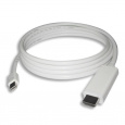 Kabel Mini DisplayPort 1.2 - HDMI 2.0, PremiumCord, 2m, bílý