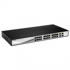 D-Link DGS-1210-26 L2/L3 Smart+ switch, 24x GbE, 2x SFP, fanless