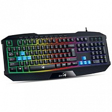 Genius GX GAMING Scorpion K215,Klávesnice, herní, drátová, CZ+SK layout, podsvícená, Copilot, USB, černá Genius GX GAMING Scorpion K215,Klávesnice, herní, drátová, CZ+SK layout, podsvícená, Copilot, USB, černá