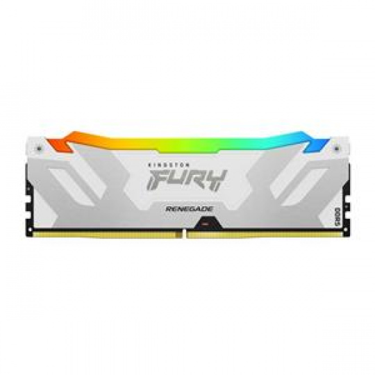 KINGSTON 16GB 6400MT/s DDR5 CL32 DIMM FURY Renegade RGB White XMP KINGSTON 16GB 6400MT/s DDR5 CL32 DIMM FURY Renegade RGB White XMP