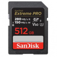 SanDisk SDXC karta 512GB Extreme PRO (R:280/W:150 MB/s, UHS-II, V60)