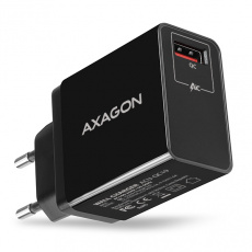 AXAGON ACU-QC19, QUICK nabíječka do sítě, 1x port Quick Charge 3.0, AFC/FCP/SMART, 19W