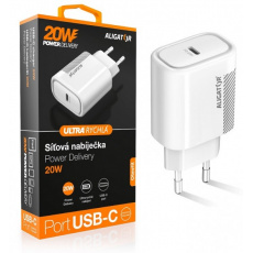 Aligator POWER DELIVERY 20W, USB-C, bílá Aligator POWER DELIVERY 20W, USB-C, bílá