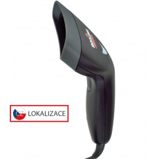 CCD čtečka Virtuos HT-10,USB(kláves.RS-232emulace) černá