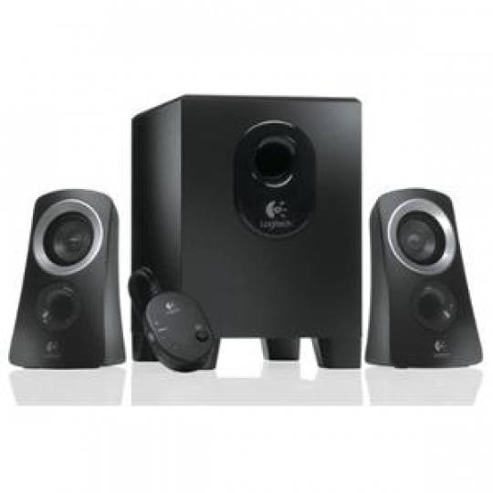 Logitech reproduktory Z313 2.1, 25W RMS, černé