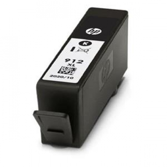 HP Ink Cartridge 912XL/Black/825 stran