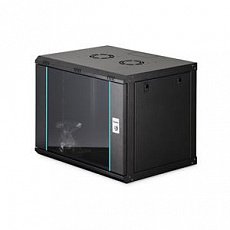 DIGITUS DN-37105 Nástěnná skříň 9U, Dynamic-N, 19", 600x450mm, nesmontovaná černá (RAL 9005)