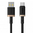 Baseus Rychlonabíjecí kabel Dura USB/USB-C 1m 60W černo zlatý