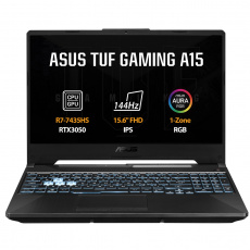 ASUS TUF Gaming A15/FA506NCR-HN108/R7-7435HS/15,6"/FHD/16GB/512GB SSD/RTX 3050/bez OS/Black/2R ASUS TUF Gaming A15/FA506NCR-HN108/R7-7435HS/15,6"/FHD/16GB/512GB SSD/RTX 3050/bez OS/Black/2R