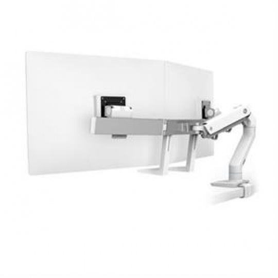 ERGOTRON HX Desk Dual Monitor Arm with Under Mount C-Clamp, stolní rameno pro 2 monitory s madlem,  max. 32"