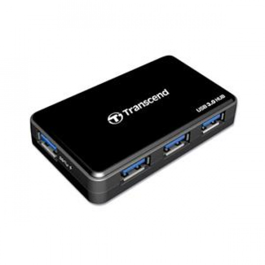 Transcend USB 3.0 Hub 4-port + napájecí zdroj