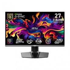 MSI MPG 272URX QD-OLED,26,5" QD-OLED/4K 3840x2160/ 240Hz/0,03ms/2x HDMI/DP/USB-A,B,C/Výškově nastavitelný/Pivot/černá MSI MPG 272URX QD-OLED,26,5" QD-OLED/4K 3840x2160/ 240Hz/0,03ms/2x HDMI/DP/USB-A,B,C/Výškově nastavitelný/Pivot/černá