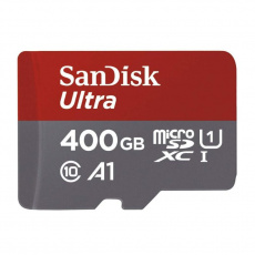 SanDisk Ultra microSDXC 400GB 120MB/s + adaptér SanDisk Ultra microSDXC 400GB 120MB/s + adaptér