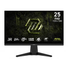 MSI MAG/255F X24/24,5"/IPS/FHD/240Hz/0,5ms/Černá/3R MSI MAG/255F X24/24,5"/IPS/FHD/240Hz/0,5ms/Černá/3R