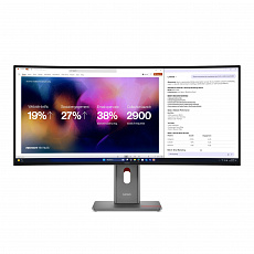 Lenovo ThinkVision/P40WD-40/39,7"/IPS/wUHD/120Hz/4ms/Černá/3R Lenovo ThinkVision/P40WD-40/39,7"/IPS/wUHD/120Hz/4ms/Černá/3R