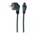 GEMBIRD Kabel síťový  1 m napájecí (C5), VDE