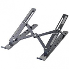 Genius G-Stand M250, Podstavec, pro notebook, tablet a telefon, nastavitelný, skládací, nosnost 15kg, hliníkový, šedý Genius G-Stand M250, Podstavec, pro notebook, tablet a telefon, nastavitelný, skládací, nosnost 15kg, hliníkový, šedý