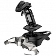 Genius GX Gaming MaxFire F27,Joystick, drátový, pro PC, 4směrový, 12 tlačítek, USB, černo-stříbrný