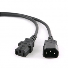 Kabel C-TECH síťový, prodlužovací, 3m VDE 220/230V napájecí Kabel C-TECH síťový, prodlužovací, 3m VDE 220/230V napájecí