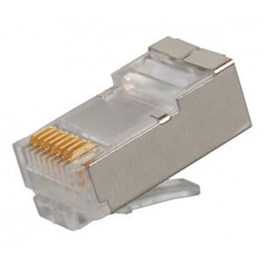 DATACOM Konektor RJ45 STP 8p8c Cat6 drát 10ks