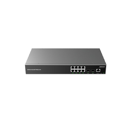 Grandstream GWN7801 Managed Network Switch 8 1Gbps portů, 2 SFP porty