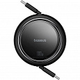 Baseus Datový kabel Free2Draw mini USB-C/USB-C 1m 100W černý