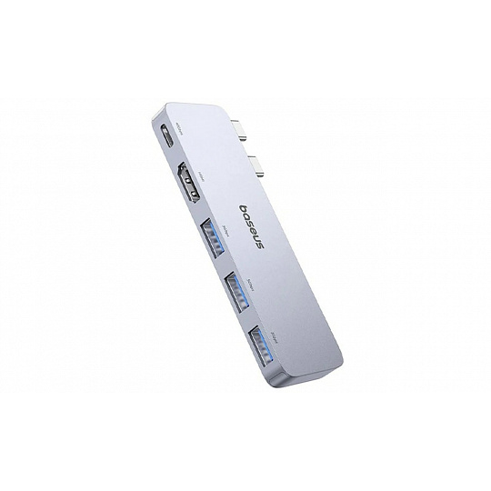 Baseus Dokovací stanice Ultra Joy 5v1 (USB-C PD, 3xUSB 3.0, HDMI) šedá Baseus Dokovací stanice Ultra Joy 5v1 (USB-C PD, 3xUSB 3.0, HDMI) šedá