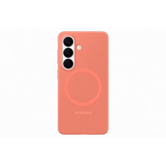 Samsung Silikonový kryt s magnetem S26 Coralred