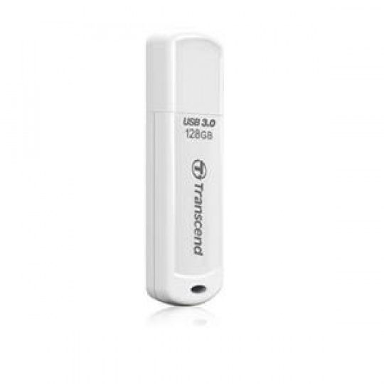 Transcend 128GB JetFlash 730 USB 3.1 flash disk, bílý