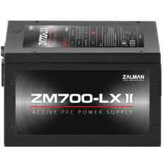 Zdroj Zalman ZM700-LXII 700W eff. 85% ATX12V v2.31 Active PFC 12cm fan Zdroj Zalman ZM700-LXII 700W eff. 85% ATX12V v2.31 Active PFC 12cm fan