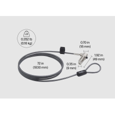 HP Nano Combination Cable Lock