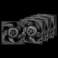 ARCTIC S8038-10K - 80mm Case Fan - dual ball bearing - max 10000 RPM - PWM regulated - Pack of 4 pcs ARCTIC S8038-10K - 80mm Case Fan - dual ball bearing - max 10000 RPM - PWM regulated - Pack of 4 pcs