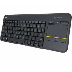 PROMO Logitech Wireless Touch Keyboard K400 plus, USB,CZ