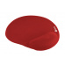 Podložka pod myš gelová C-TECH MPG-03, červená, 240x220mm