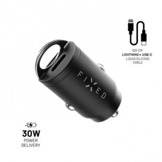 FIXED 2xUSB-C,USB-C/Lightning,1,2 m, MFI, 30W