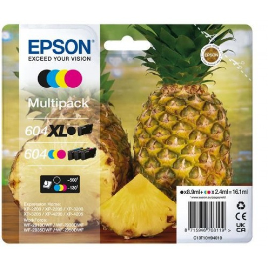 EPSON Multipack 4-colours 604XL Black/Standard CMY