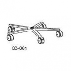 ERGOTRON FP Mobile Workstand Casters, kolečková hvězdice ERGOTRON FP Mobile Workstand Casters, kolečková hvězdice