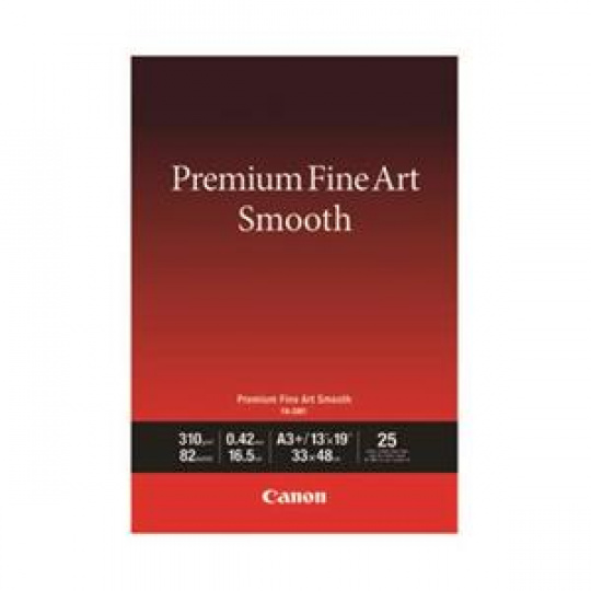Canon fotopapír Premium FineArt Smooth A3+ 25 sheets Canon fotopapír Premium FineArt Smooth A3+ 25 sheets
