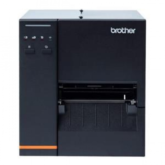 Brother TJ-4120TN (průmyslová termální tiskárna štítků,300 dpi, max šířka 105,7 mm), USB, RS232, LAN, 128MB