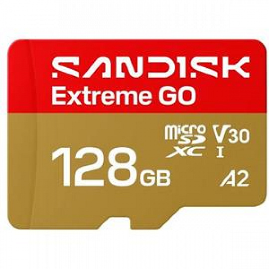 SanDisk Extreme GO MicroSD UHS-I 128GB 240MB/s(R) / 120MB/s(W) SanDisk Extreme GO MicroSD UHS-I 128GB 240MB/s(R) / 120MB/s(W)