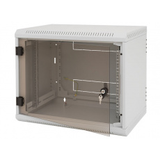 Nástěnný rack jednodílný 15U (š)600x(h)595 perf.dv Nástěnný rack jednodílný 15U (š)600x(h)595 perf.dv