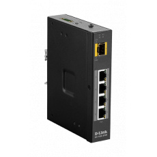 D-Link DIS-100G-5PSW Industrial Gigabit Unmanaged PoE Switch with SFP slot