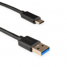 4World Kabel USB C - USB 3.0 AM 1.0m Black