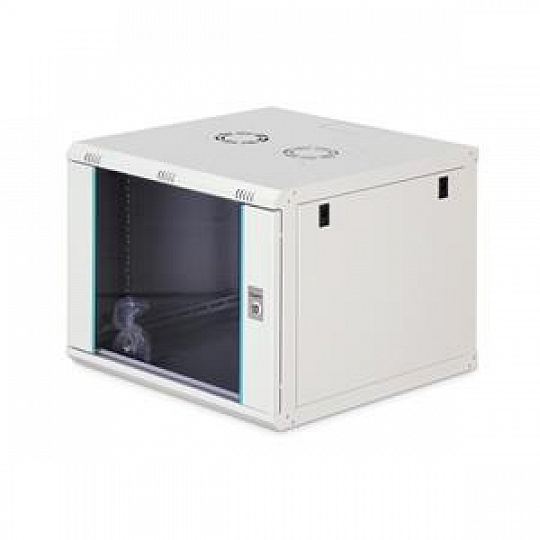 DIGITUS DN-37106 Nástěnná skříň 9U, Dynamic-N, 19", 600x600mm, nesmontovaná, šedá (RAL 7035)