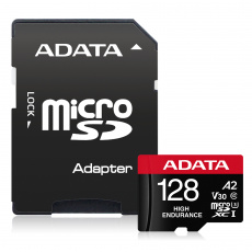 ADATA 128GB MicroSDXC UHS-I U3 V30S HIGH + adapter ADATA 128GB MicroSDXC UHS-I U3 V30S HIGH + adapter