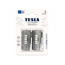 TESLA - baterie C SILVER+, 2ks, LR14 TESLA - baterie C SILVER+, 2ks, LR14