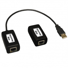 Extender (přijímač a vysílač), 1-port USB přes Cat5/Cat6, až 45.72m Extender (přijímač a vysílač), 1-port USB přes Cat5/Cat6, až 45.72m
